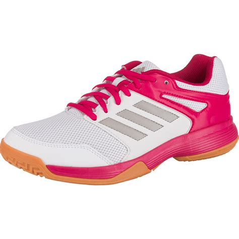 adidas hallenturnschuhe damen 37 3 weiß rot|Adidas Speedcourt .